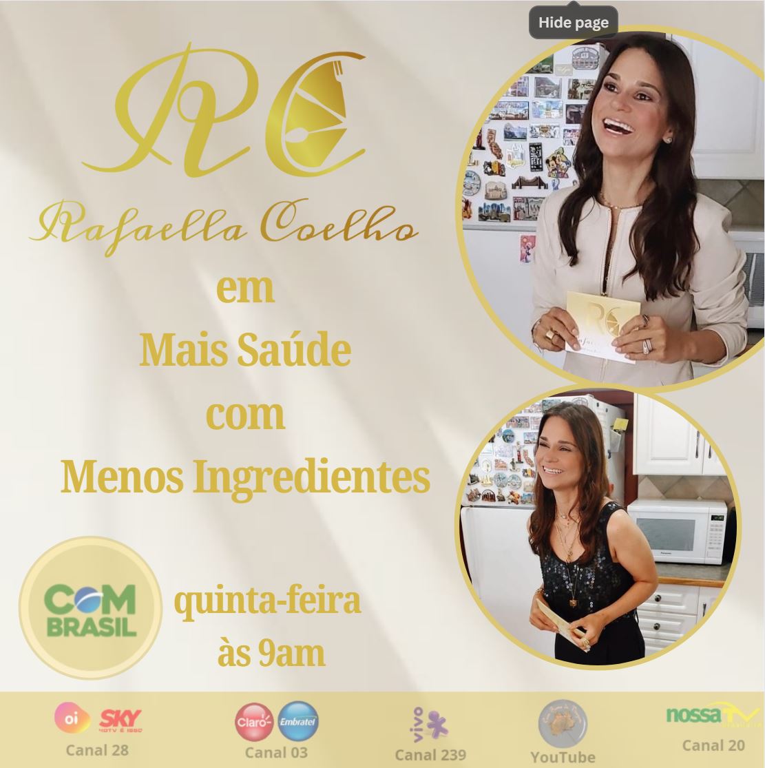 Mais saúde com Menos Ingredientes